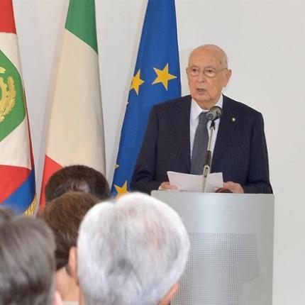 Ο πρόεδρος της Ιταλίας, Τζ. Ναπολιτάνο επισκέπτεται την Σλοβενία