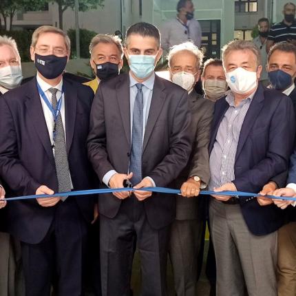 Από τα εγκαίνια της μονάδας