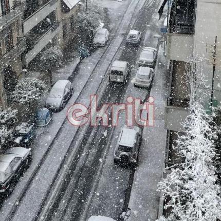 χιονια αθηνα