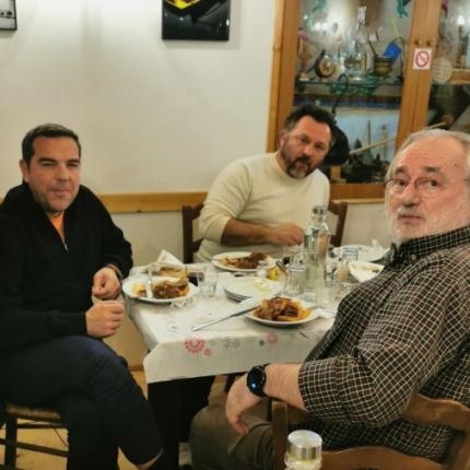 Αλέξης τσίπρας - ταβέρνα