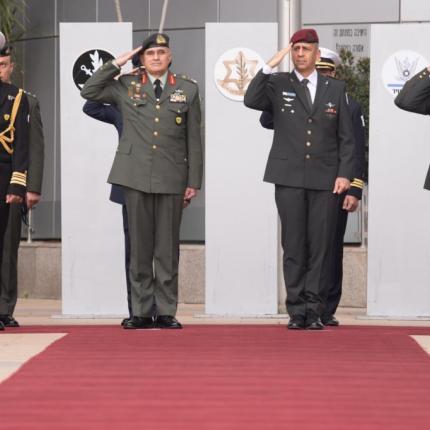 Δημόκριτος Ζερβάκης: Επίσημη Επίσκεψη Αρχηγού της Εθνικής Φρουράς στο Ισραήλ