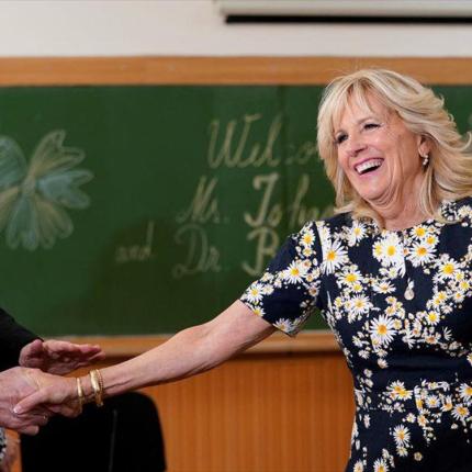 Η πρώτη κυρία των ΗΠΑ μετέβη στην Ουκρανία 