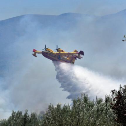 Φωτιά ξέσπασε στη Νάξο 
