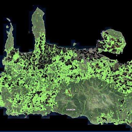 δασικος χαρτης χανιων