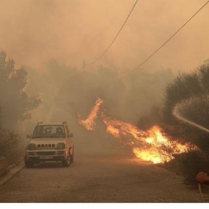 Φωτιά στην Πεντέλη