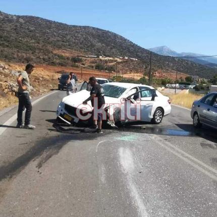 Ηράκλειο: Νέο σοβαρό τροχαίο με οδηγό ταξί