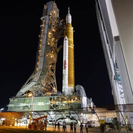 Ο πύραυλος σελήνης της NASA