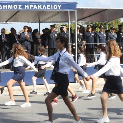 παρέλαση ηράκλειο 28η οκτωβρίου