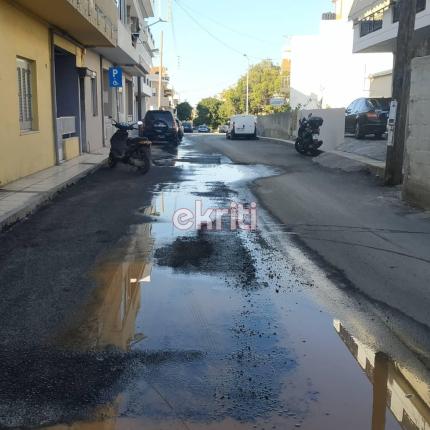 Μνημείο κακοτεχνίας και προχειρότητας η πολύπαθη οδός Κομνηνών