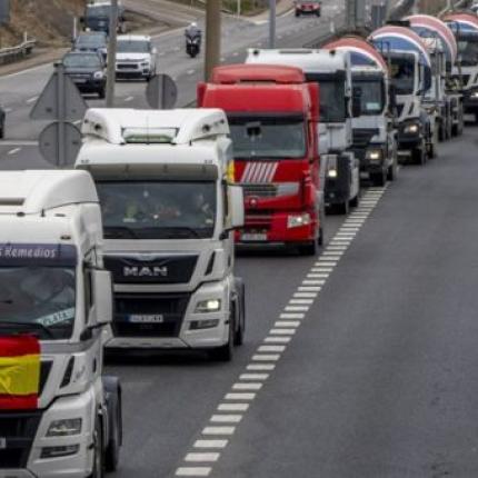 ισπανία οδηγοί φορτηγών