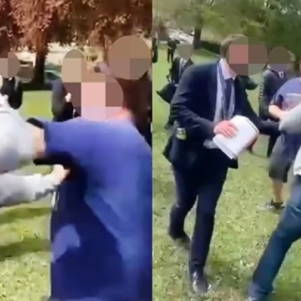 καυγάς πατεράδων