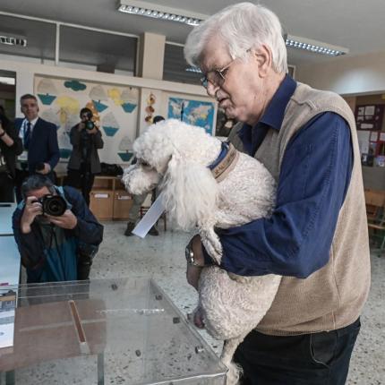 Ψηφίζει και ο σκύλος