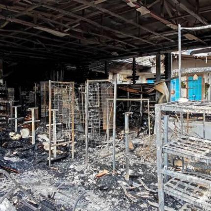 Πυρκαγιά σε σούπερ Μάρκετ