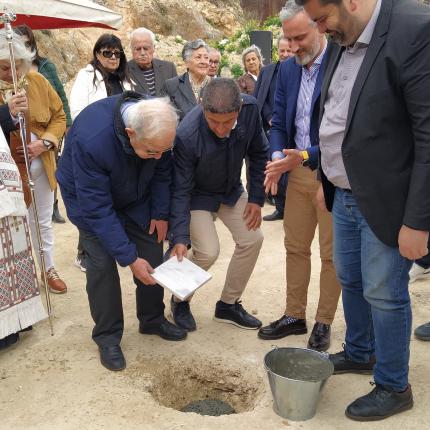 αθλητικο κεντρο αγιας αικατερινης - θεμελιωση