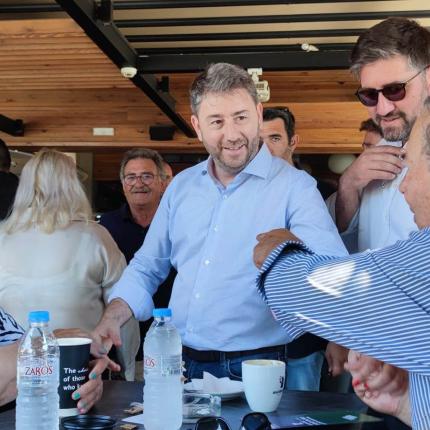 Στο Γάζι ο Νίκος Ανδρουλάκης