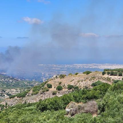 Φωτιά στη Σητεία