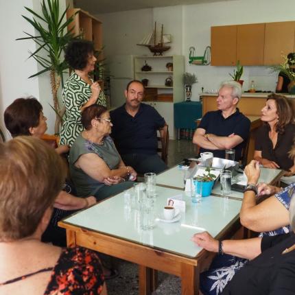 Δέσμευση Καλοκαιρινού για ενίσχυση των Κέντρων Φροντίδας Ηλικιωμένων στο Δήμο Ηρακλείου