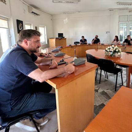 Σύσκεψη προετοιμασίας ενόψει της κακοκαιρίας Elias συγκάλεσε ο Δήμαρχος Μαλεβιζίου