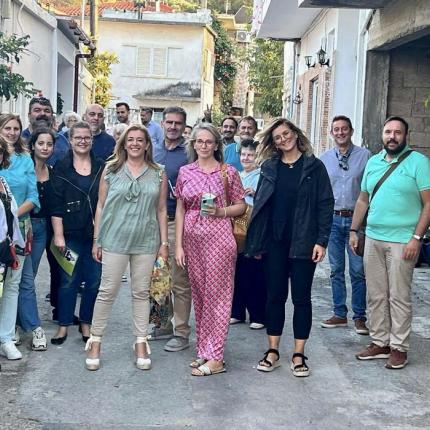 Σε Καρκαδιώτισσα, Ρουκάνι, Κυπαρίσσι και Προφήτη Ηλία η Μαρία Καναβάκη