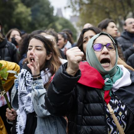 διαδηλωση για γαζα