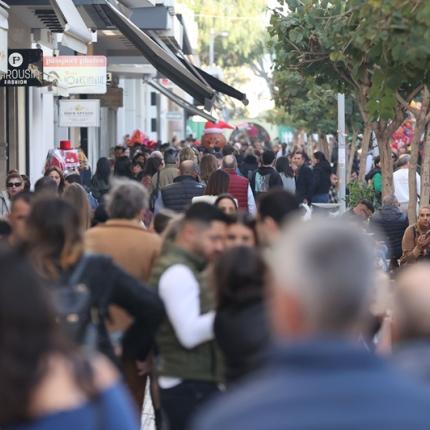 αγορά Ηρακλείου - Χριστούγεννα