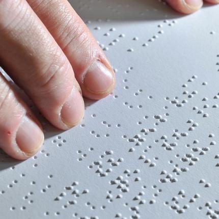 braille - σύστημα ανάγνωσης 