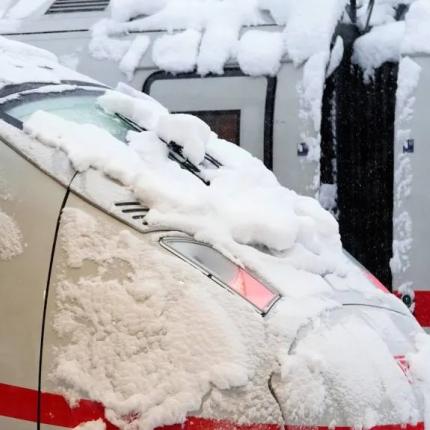 αεροπλάνο χιόνια