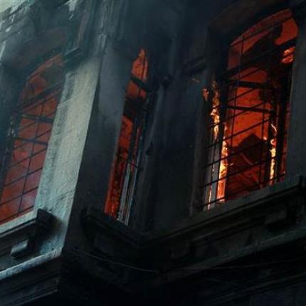 φωτια σε κτιριο
