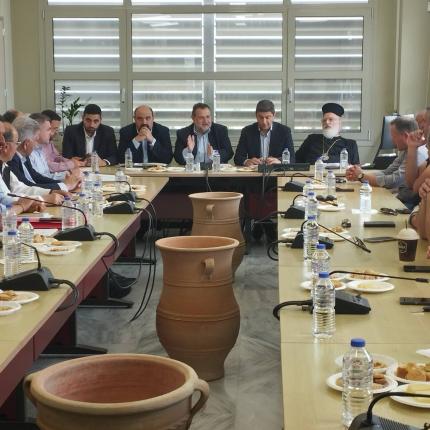 ΣΥΣΚΕΨΗ ΣΤΟ ΔΗΜΟ ΜΙΝΩΑ ΠΕΔΙΑΔΑΣ