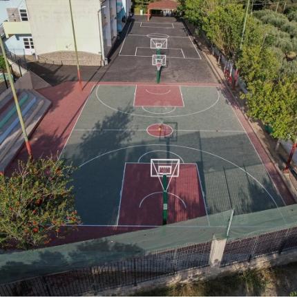 γήπεδο μπάσκετ δημοτικό σχολείο βουτών