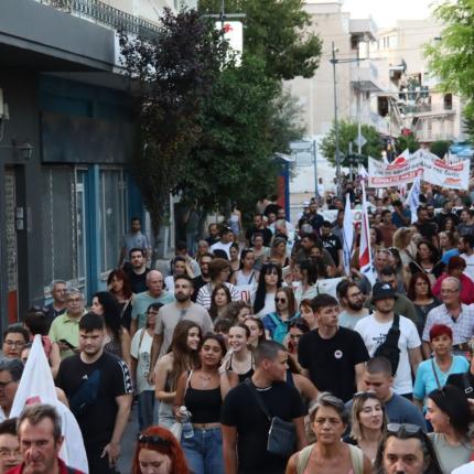 πορεία υγειονομικοί