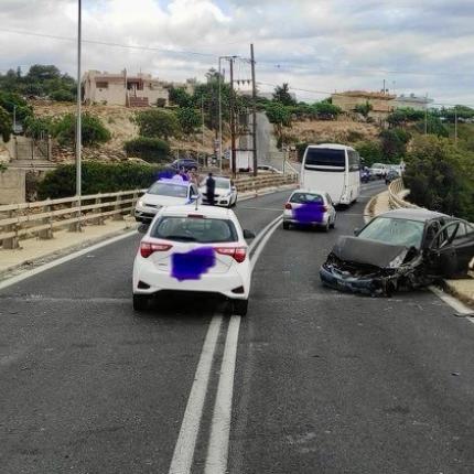 τροχαίο στον ΒΟΑΚ