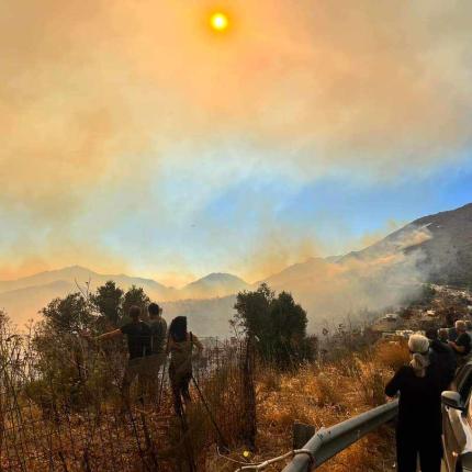 φωτιά ρεθυμνο