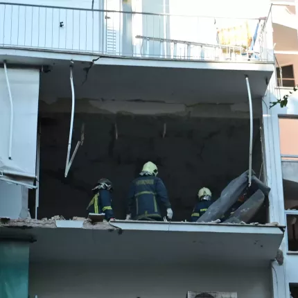 διαμερισμα έκρηξη