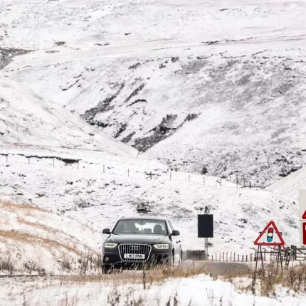 Βρετανία χιόνια