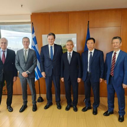 Συνάντηση της ηγεσίας του ΥΠΕΝ με την διοίκηση του ΑΔΜΗΕ και της State Grid Corporation of China