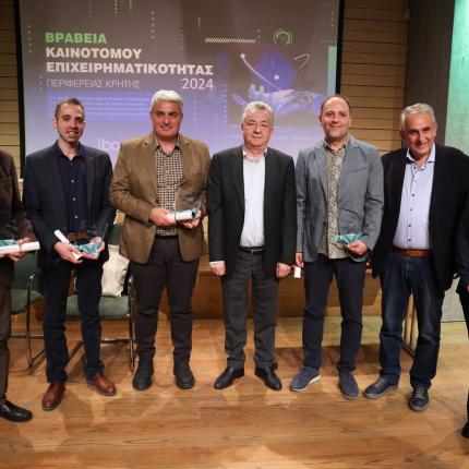 περιφερεια βραβεια καινοτομου επιχειρηματικότητας