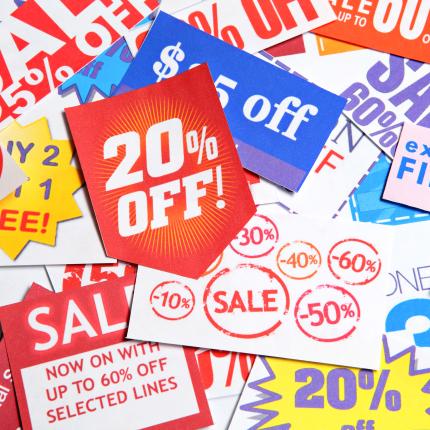 έκπτωση, εκπτώσεις, sales, προσφορές