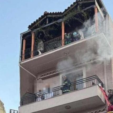 φωτιά - Καλαμπάκα