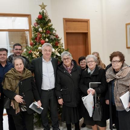 Ευχές, κάλαντα και μαντινάδες  στον Περιφερειάρχη Κρήτης 