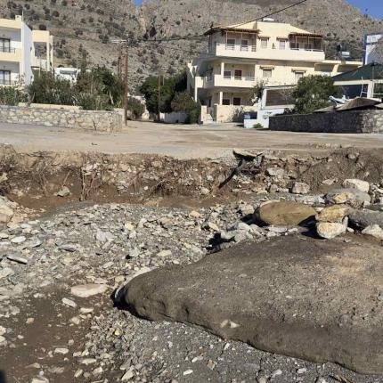 Ζημιές στον Τσούτσουρα