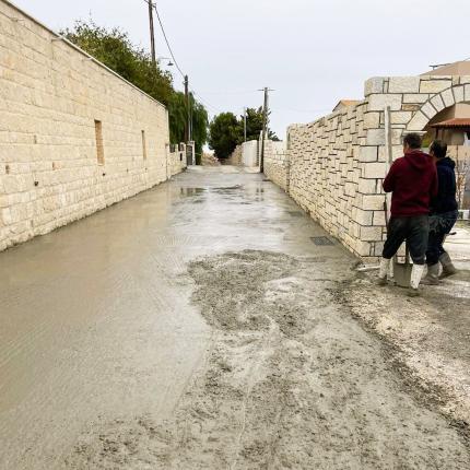 καρτερος τσιμεντοστρωση