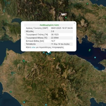 σεισμος πατρα