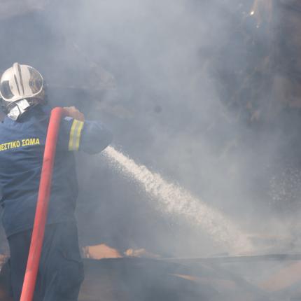 Φωτιά: Η επόμενη ημέρα στο εργοστάσιο του Κοπιδάκη