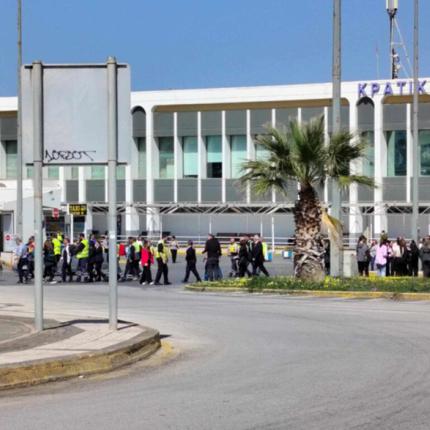 Αντιτρομοκρατική άσκηση στο αεροδρόμιο Ηρακλείου