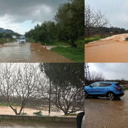 πλημμυρες σε θραψανο