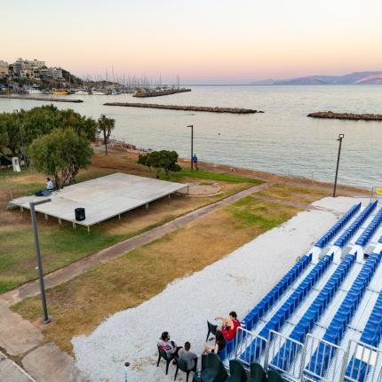 αγιος νικόλαος - πτυσσόμενη εξέδρα