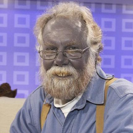 μπλε άνθρωπος 