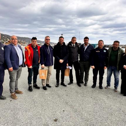 Επίσκεψη στο Μαλεβίζι στελεχών του Ευρωπαϊκού Οργανισμού για την Ασφάλεια στη Θάλασσα