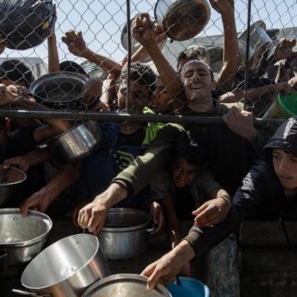 Γάζα -  κέντρα διανομής βοήθειας